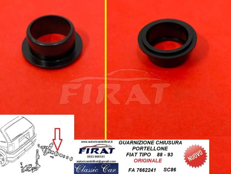 GUARNIZIONE CHIUSURA PORTELLONE FIAT TIPO (7662241)